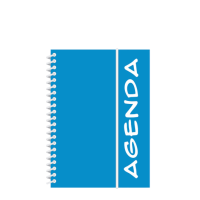AGENDA ESCOLAR CAPA PLASTICA PERM.11X16 120PAG.AZ